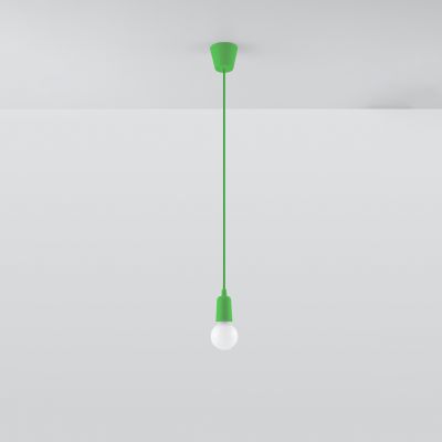 Sollux Lampa wisząca DIEGO 1 zielony SL.0581 (SL.0581)