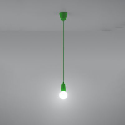 Sollux Lampa wisząca DIEGO 1 zielony SL.0581 (SL.0581)