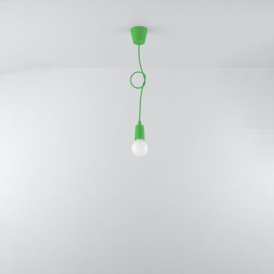 Sollux Lampa wisząca DIEGO 1 zielony SL.0581 (SL.0581)