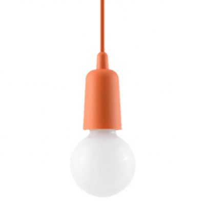 Sollux Lampa wisząca DIEGO 1 pomarańczowy SL.0584 (SL.0584)