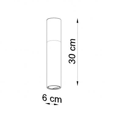 Sollux Plafon PABLO czarny SL.0635 (SL.0635)