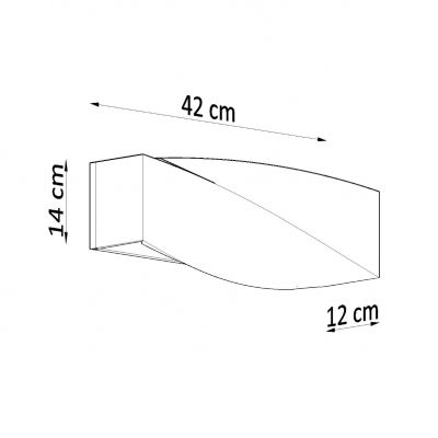 Sollux Kinkiet SIGMA beton SL.0644 (SL.0644)