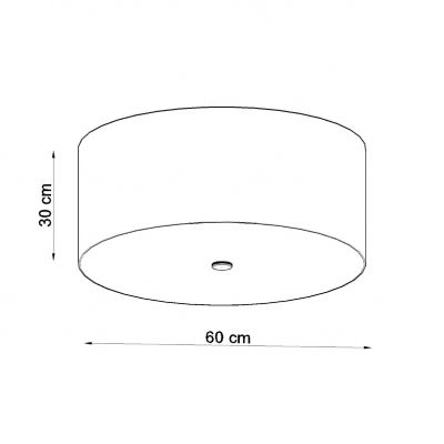 Sollux Plafon OTTO 60 biały SL.0791 (SL.0791)