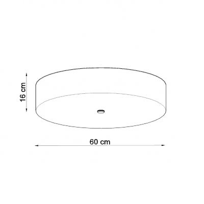 Sollux Plafon SKALA 60 biały SL.0809 (SL.0809)