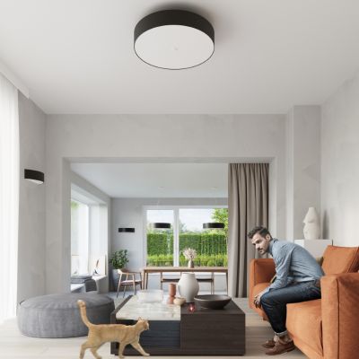 Sollux Plafon SKALA 70 czarny SL.0812 (SL.0812)