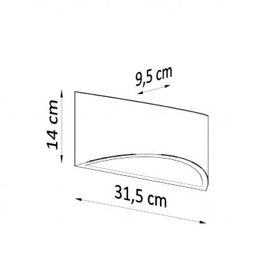 Sollux Kinkiet ceramiczny VIXEN SL.0834 (SL.0834)