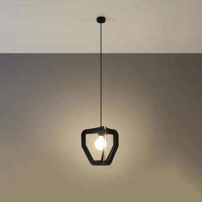 Sollux Lampa wisząca TRES czarna SL.0930 (SL.0930)