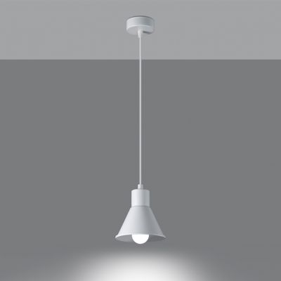 Sollux Lampa wisząca TALEJA 1 biała [E27] SL.0983 (SL.0983)