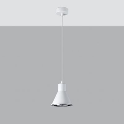 Sollux Lampa wisząca TAZILA 1 biała [ES111] SL.0987 (SL.0987)