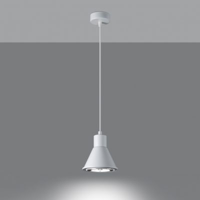 Sollux Lampa wisząca TAZILA 1 biała [ES111] SL.0987 (SL.0987)