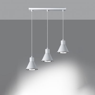 Sollux Lampa wisząca TAZILA 3 biała [ES111] SL.0988 (SL.0988)