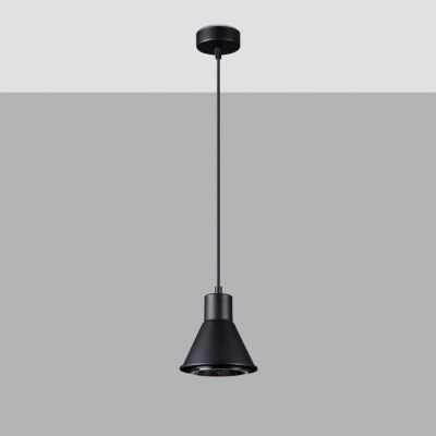 Sollux Lampa wisząca TAZILA 1 czarna [ES111] SL.0989 (SL.0989)