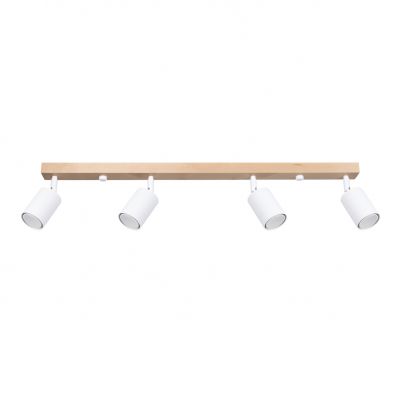 Plafon lampa sufitowa ze spotami VERDO 4 biały SL.1289 SOLLUX  (SL.1289)