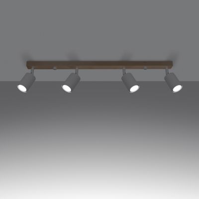 Plafon lampa sufitowa ze spotami VERDO 4 biały SL.1289 SOLLUX  (SL.1289)