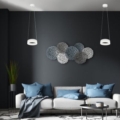 Milagro lampa wisząca LED Ring 12W 840lm 4000K ML404 (ML404)