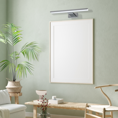 Milagro kinkiet łazienkowy nad lustro LED Shine Chrome 7W 490lm 4000K IP44 ML028 (ML028)