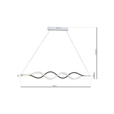 Milagro lampa wisząca LED Split 36W 2520lm 4000K ML213 (ML213)