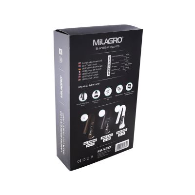 Milagro lampka biurkowa LED Gala 6W 420lm 3000K brązowa ML139 (ML139)