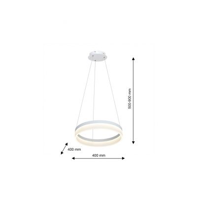 Milagro lampa wisząca LED Ring 24W 1680lm 4000K ML405 (ML405)