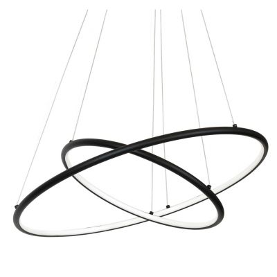 Milagro lampa wisząca LED Orion Black 53W 3710lm 3000K ML508 (ML508)