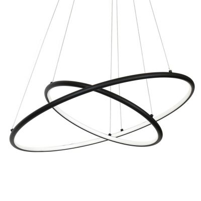 Milagro lampa wisząca LED Orion Black 53W 3710lm 3000K ML508 (ML508)