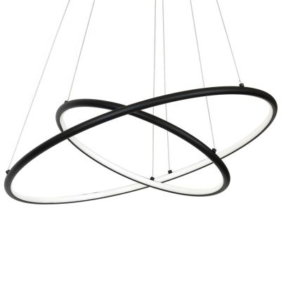 Milagro lampa wisząca LED Orion Black 53W 3710lm 3000K ML508 (ML508)