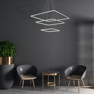 Milagro lampa wisząca LED Nix White 117W 8190lm 3000K ML515 (ML515)
