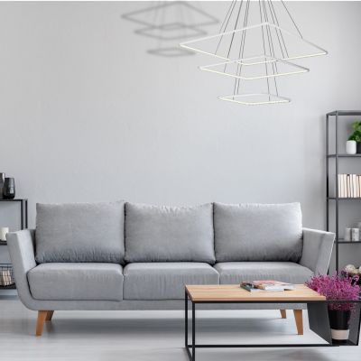 Milagro lampa wisząca LED Nix White 117W 8190lm 3000K ML515 (ML515)