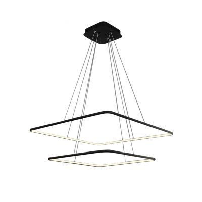 Milagro lampa wisząca LED Nix Black 50W 3500lm 3000K ML518 (ML518)