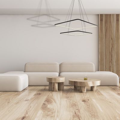 Milagro lampa wisząca LED Nix Black 50W 3500lm 3000K ML518 (ML518)