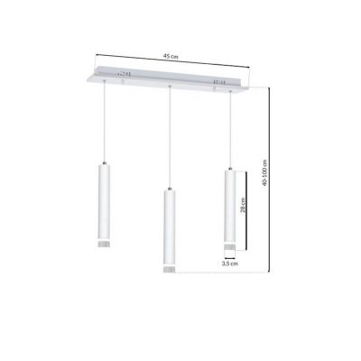 Milagro lampa wisząca LED Alba 15W 1050lm 4000K ML189 (ML189)