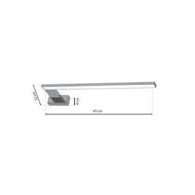 Milagro kinkiet łazienkowy LED Shine 11W 770lm 4000K chrom IP44 ML588 (ML588)