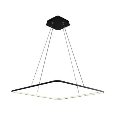 Milagro lampa wisząca LED Nix Black 25W 1750lm 3000K ML517 (ML517)