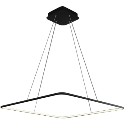 Milagro lampa wisząca LED Nix Black 25W 1750lm 3000K ML517 (ML517)