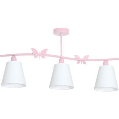 Milagro plafon Alice Pink 3xE14 różowy MLP979 (MLP979)