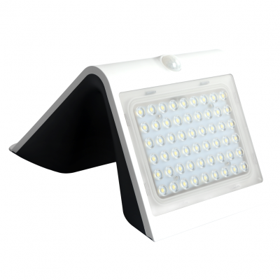 Lampa z czujnikiem solarna Butterfly biała MILAGRO (EKO8824)
