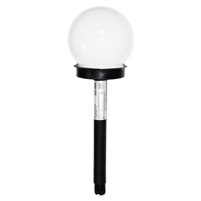 Lampa kula solarna ogrodowa wbijana LED 34cm (EKO4826)