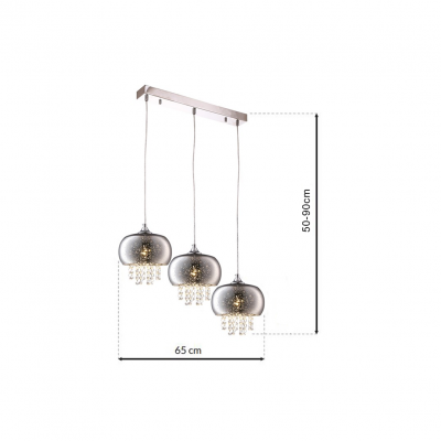 Milagro lampa wisząca Starlight 3xE14 ML3787 (ML3787)