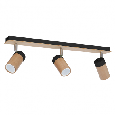 Milagro plafon (reflektorki) Baron Black 3xGU10 MLP9015 (MLP9015)