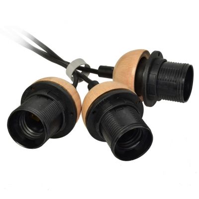 Milagro lampa wisząca Dama Black 3xE27 MLP6580 (MLP6580)