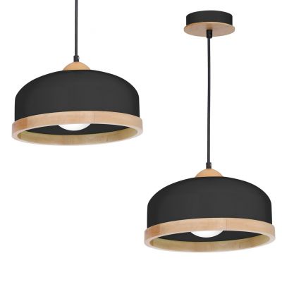Milagro lampa wisząca Studio Black E27 MLP8851 (MLP8851)