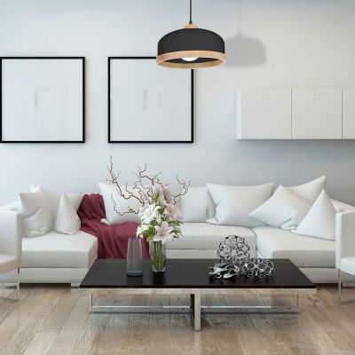 Milagro lampa wisząca Studio Black E27 MLP8851 (MLP8851)