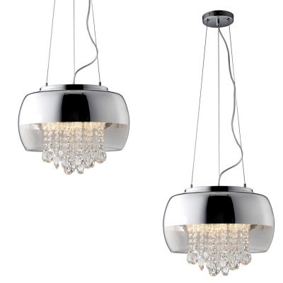 Milagro lampa wisząca Luna 3xE14 chrom ML3801 (ML3801)