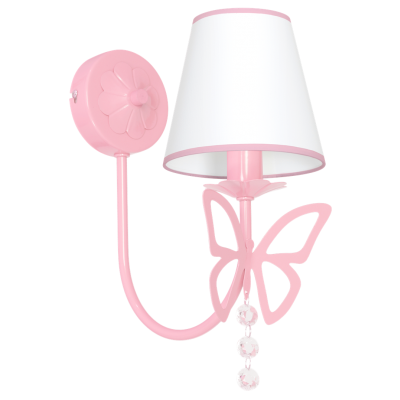 MILAGRO Kinkiet CHARLOTTE PINK 1xE14 (MLP4215)