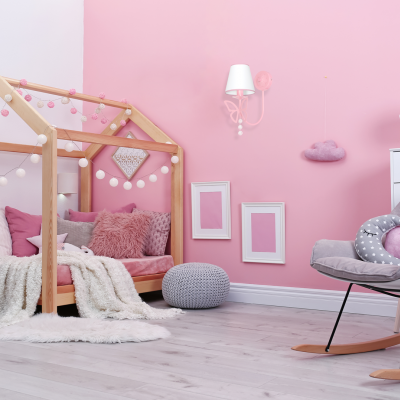 MILAGRO Kinkiet CHARLOTTE PINK 1xE14 (MLP4215)