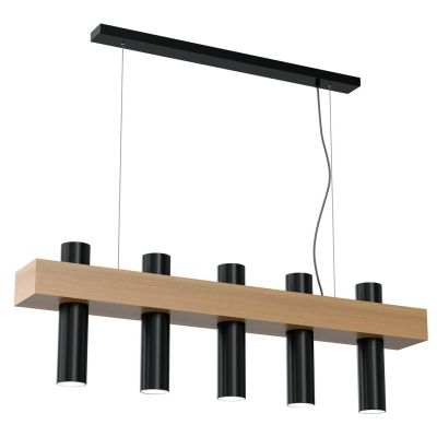 Milagro lampa wisząca West Black 5xGU10 MLP5511 (MLP5511)