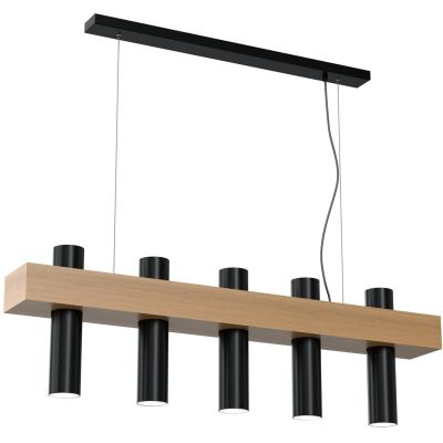 Milagro lampa wisząca West Black 5xGU10 MLP5511 (MLP5511)