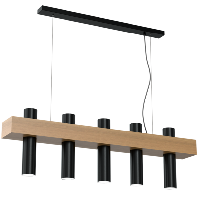 Milagro lampa wisząca West Black 5xGU10 MLP5511 (MLP5511)