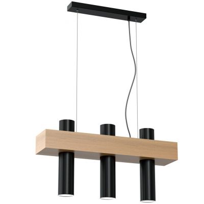 Milagro lampa wisząca West Black 3xGU10 MLP5510 (MLP5510)