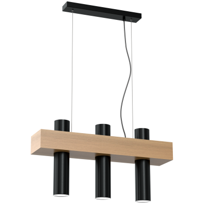 Milagro lampa wisząca West Black 3xGU10 MLP5510 (MLP5510)